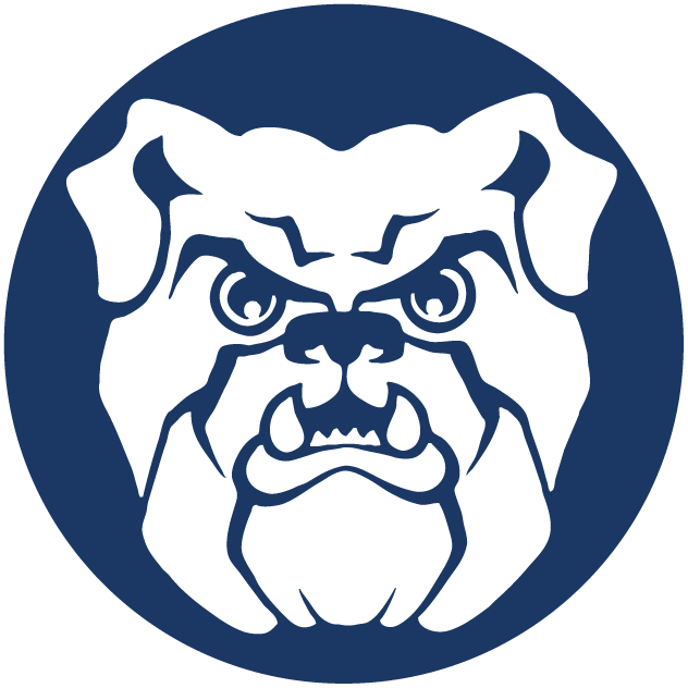 Butler Bulldogs 1990-2014 Secondary Logo vinyl decal